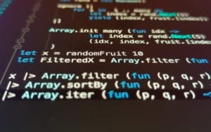 "Regression Testing" represented by computer code