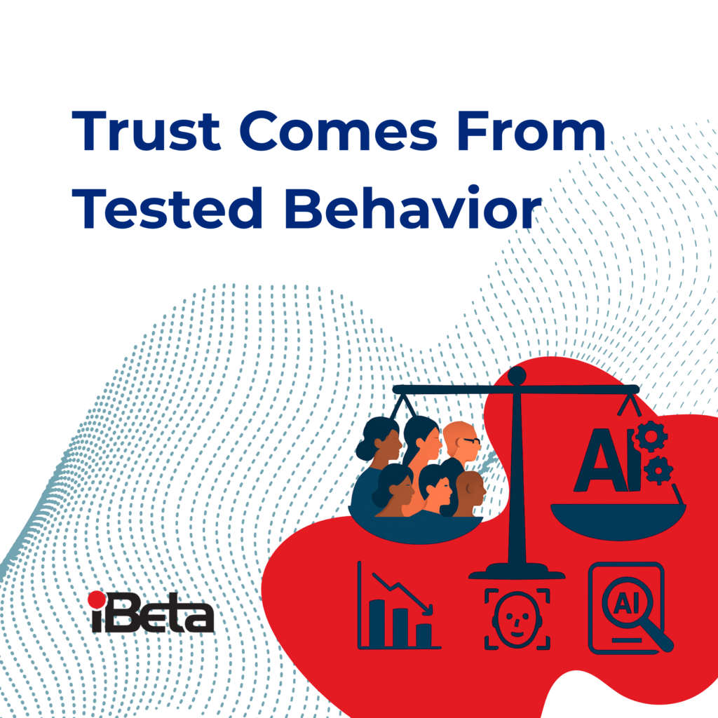 Conceptual image representing responsible AI deployment supported by documented demographic bias testing and independent validation.